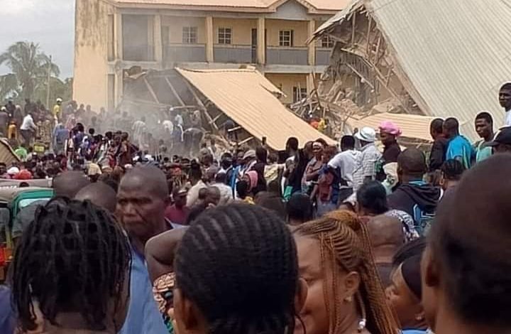 Collapsed School Building