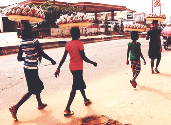 Groundnut Hawkers