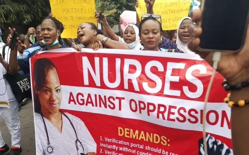 Nigerian Nurses And Midwives