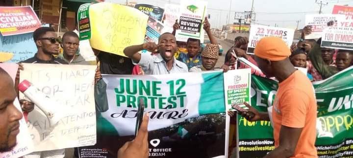 June 12 Protesters