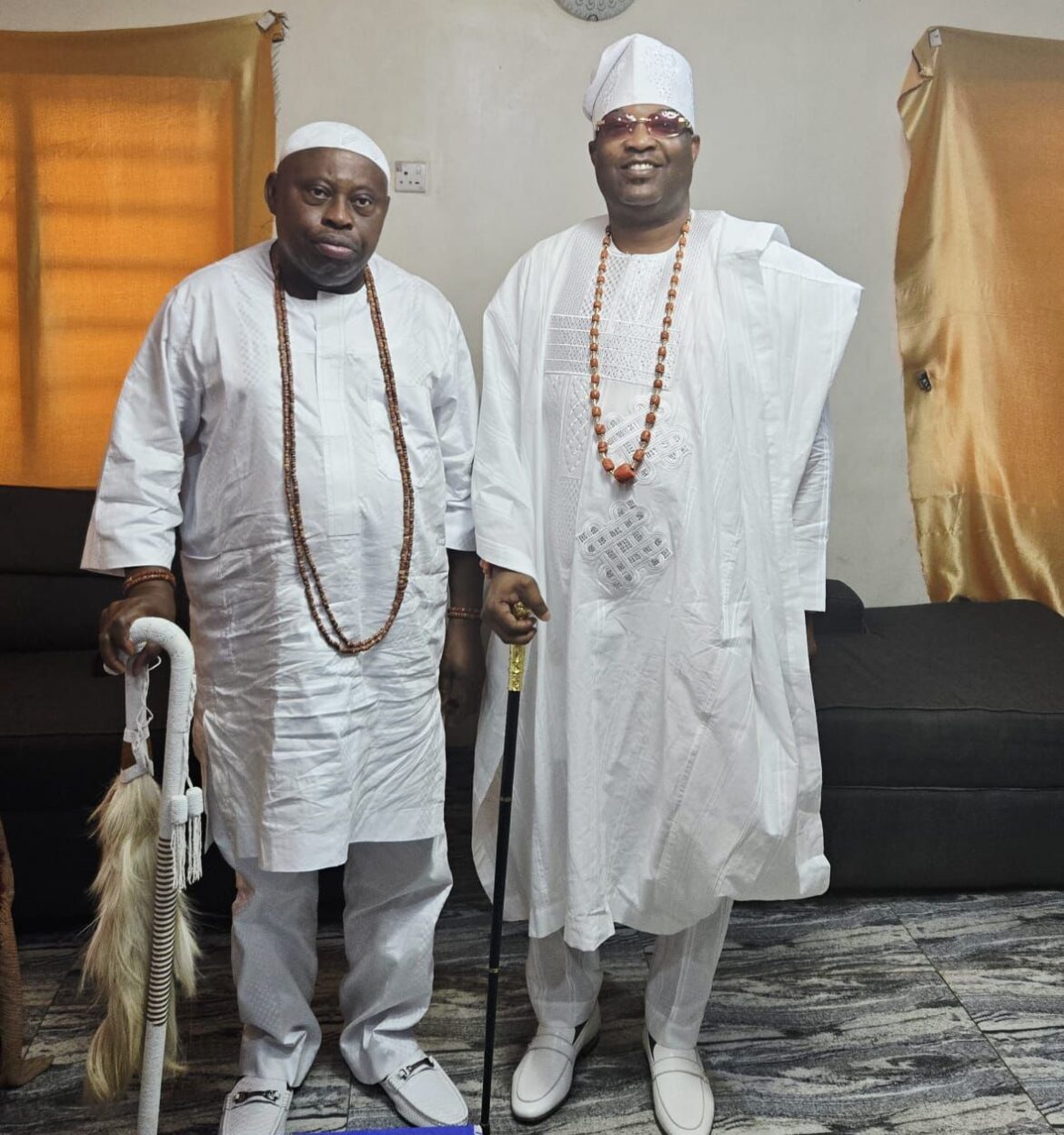 New Dawn in Isara-Remo: Aare Adetola Emmanuelking Felicitates with Odemo-Elect of Isara