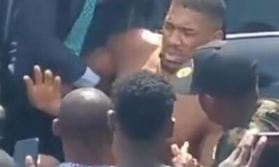 Anthony Joshua Accident