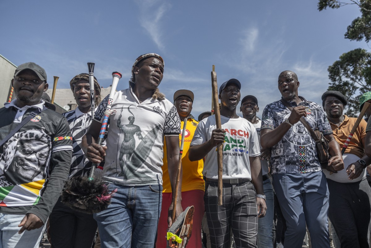 Protest Against Nigerians
