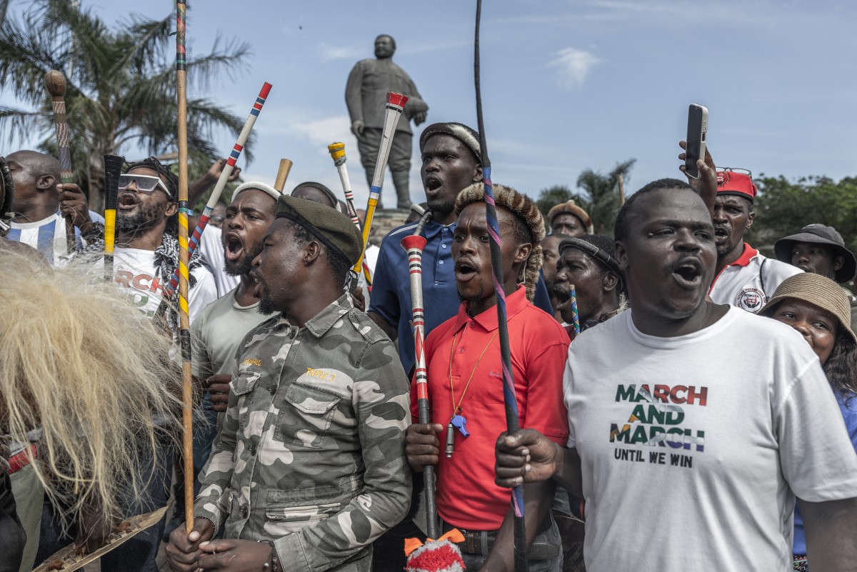 Protest Against Nigerians