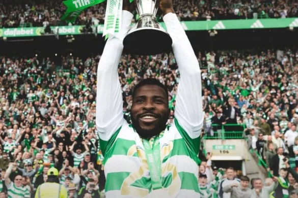 Iheanacho Wins Scottish League With Celtic
