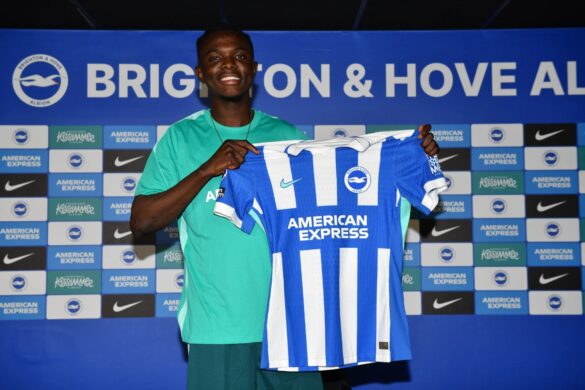 Nigerian Football Sensation Makes Most Expensive Move To Brighton