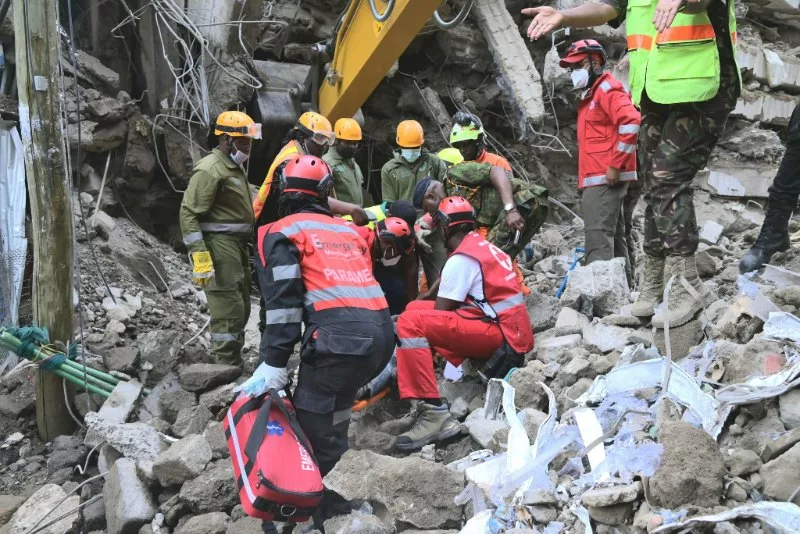Collapsed Building