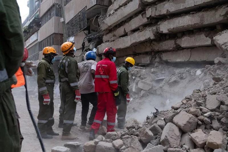 Collapsed Building